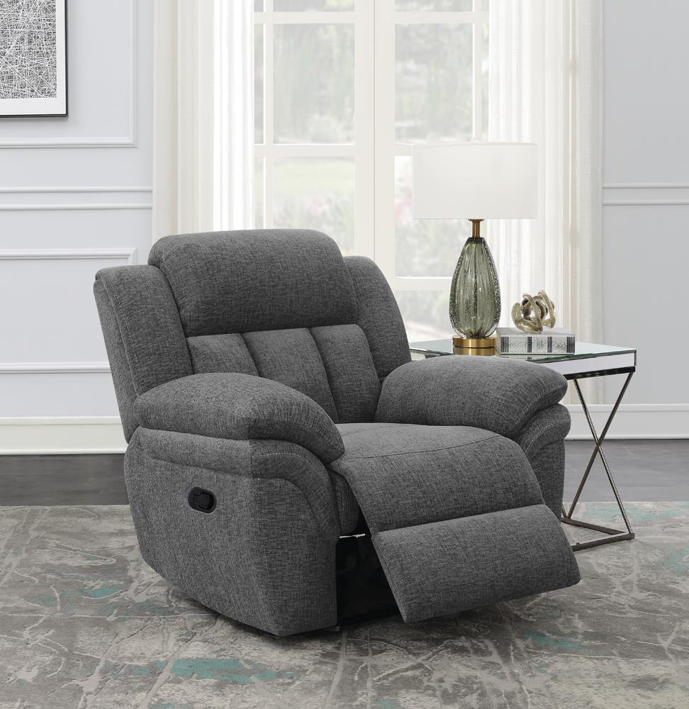 Bahrain Chenille Manual Glider Recliner