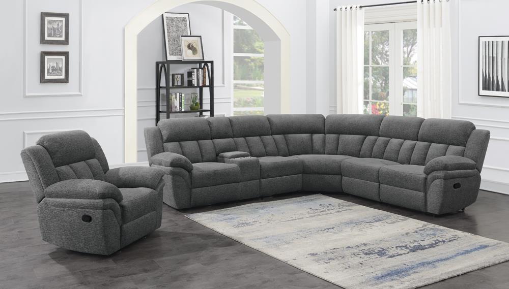 Bahrain Chenille Glider Recliner