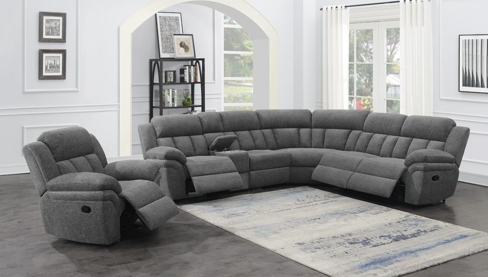 Bahrain Chenille Manual Glider Recliner