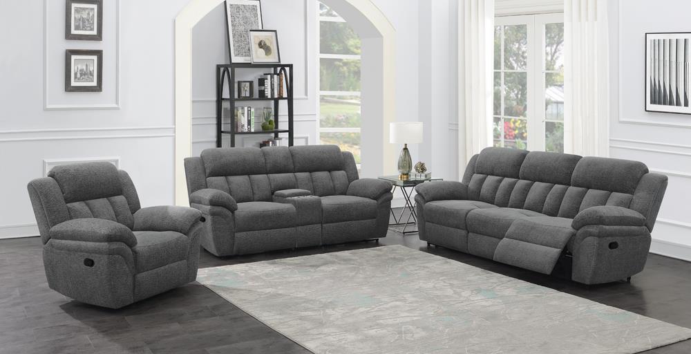 Bahrain Chenille Glider Recliner
