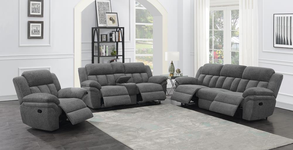 Bahrain Chenille Glider Recliner
