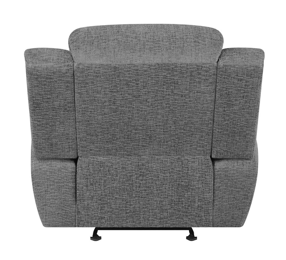 Bahrain Chenille Glider Recliner