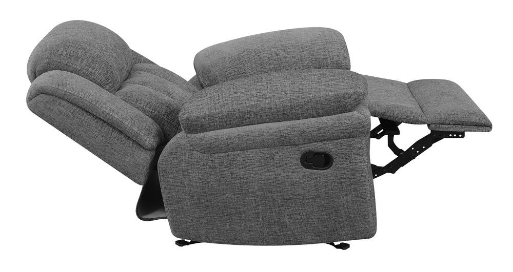 Bahrain Chenille Glider Recliner