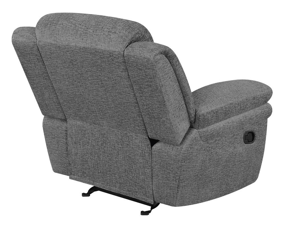 Bahrain Chenille Glider Recliner