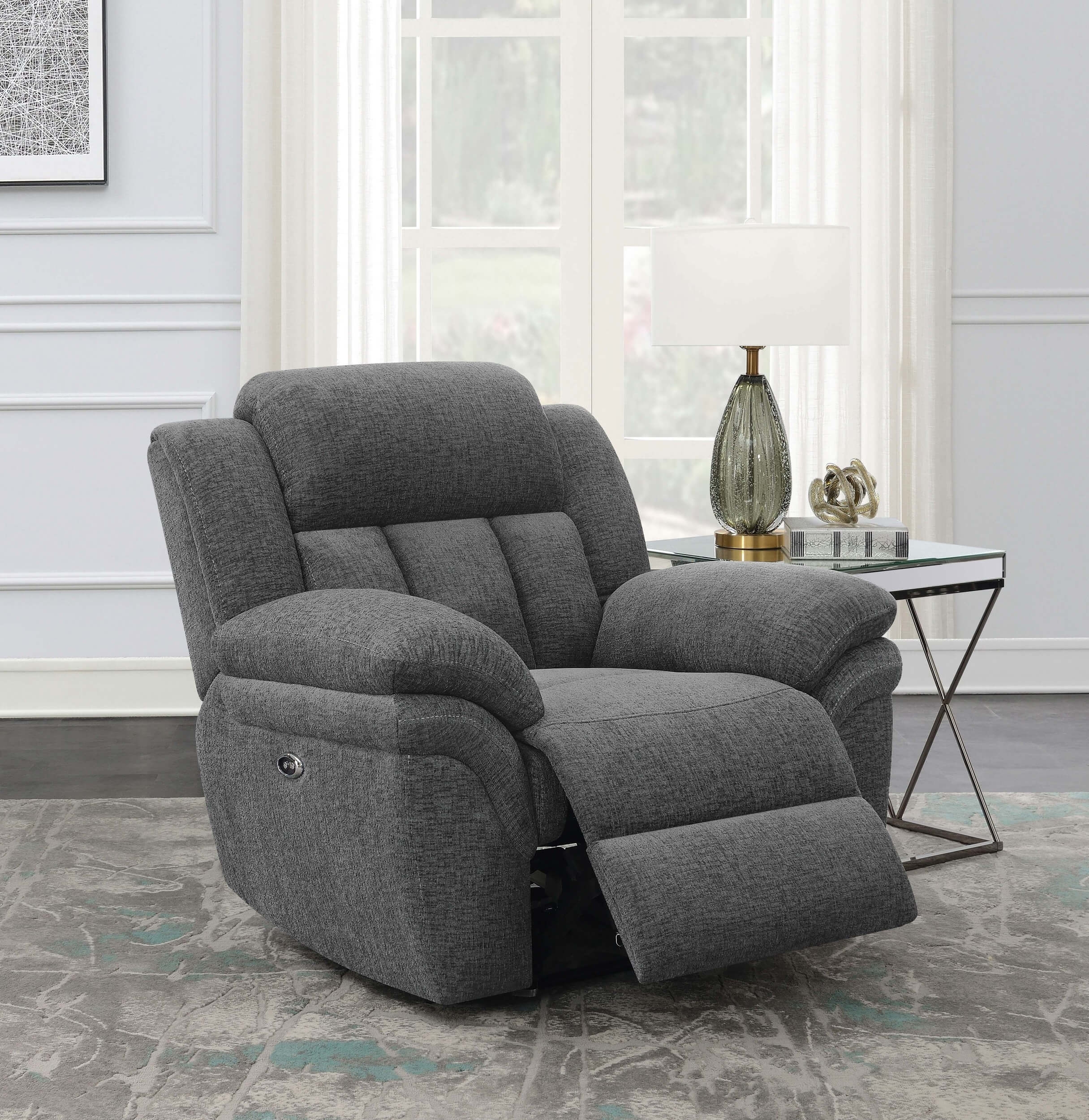 Bahrain Chenille Motion Living Room Set