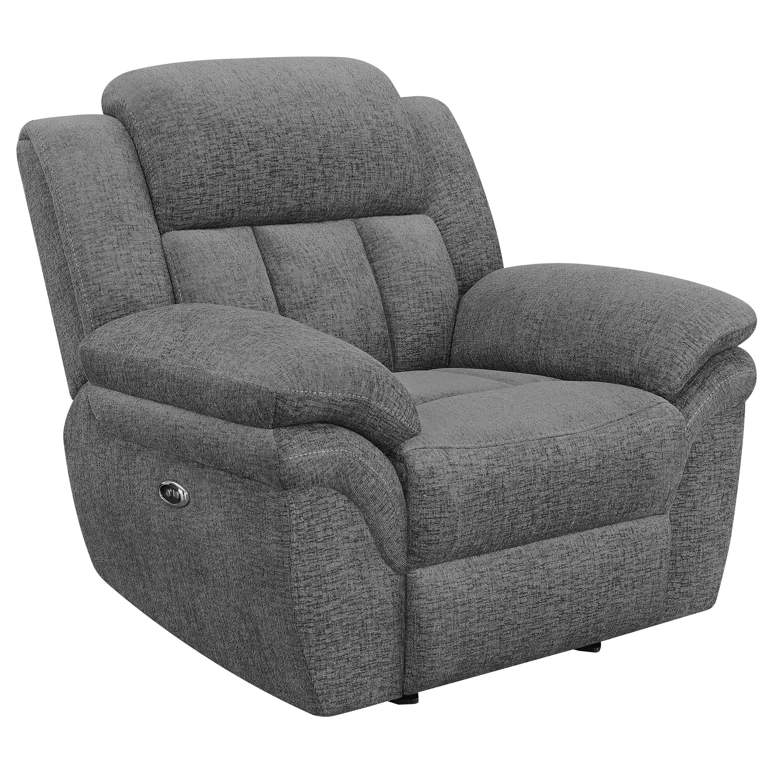 Bahrain Chenille Glider Recliner