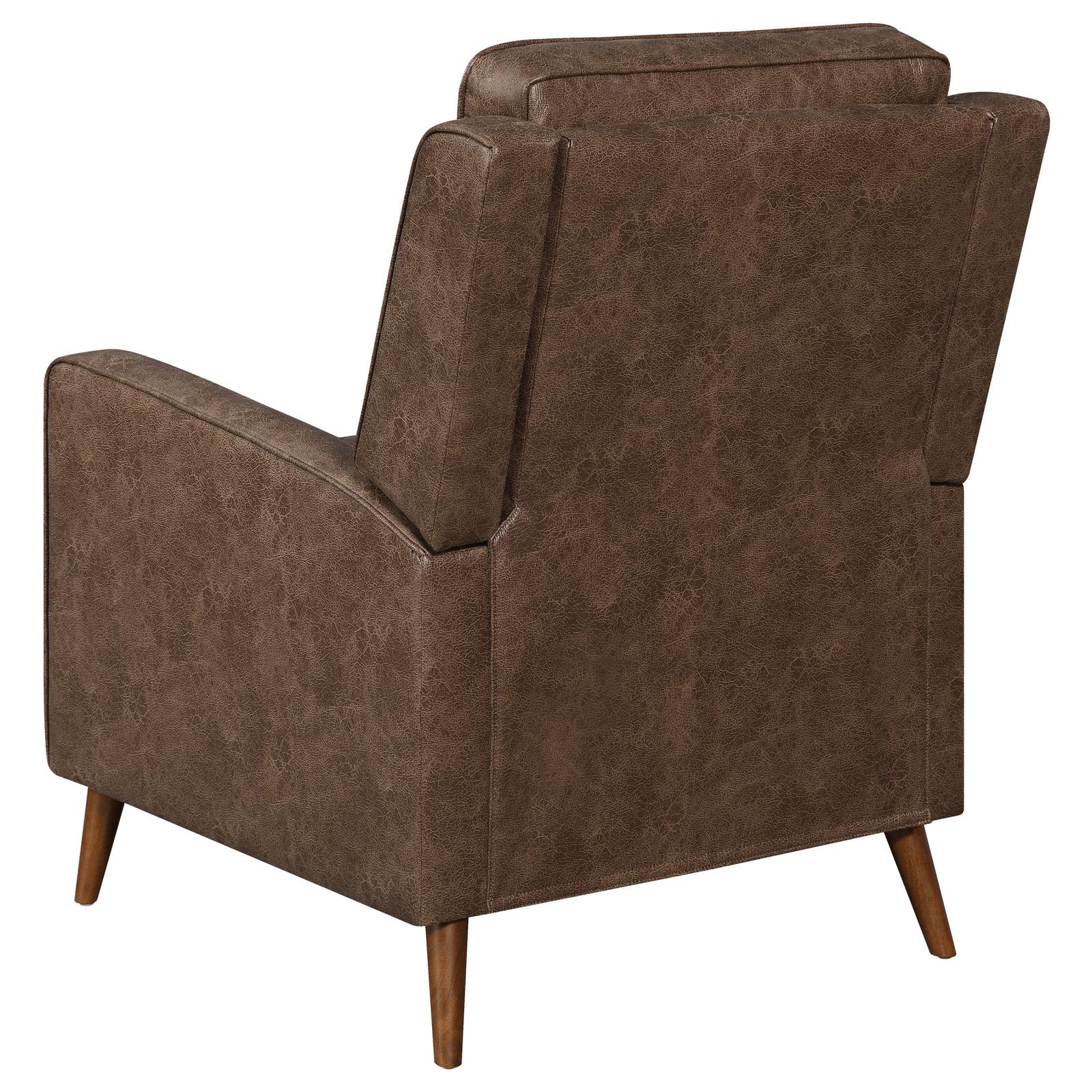 Davidson Fabric Tufted Push Back Recliner