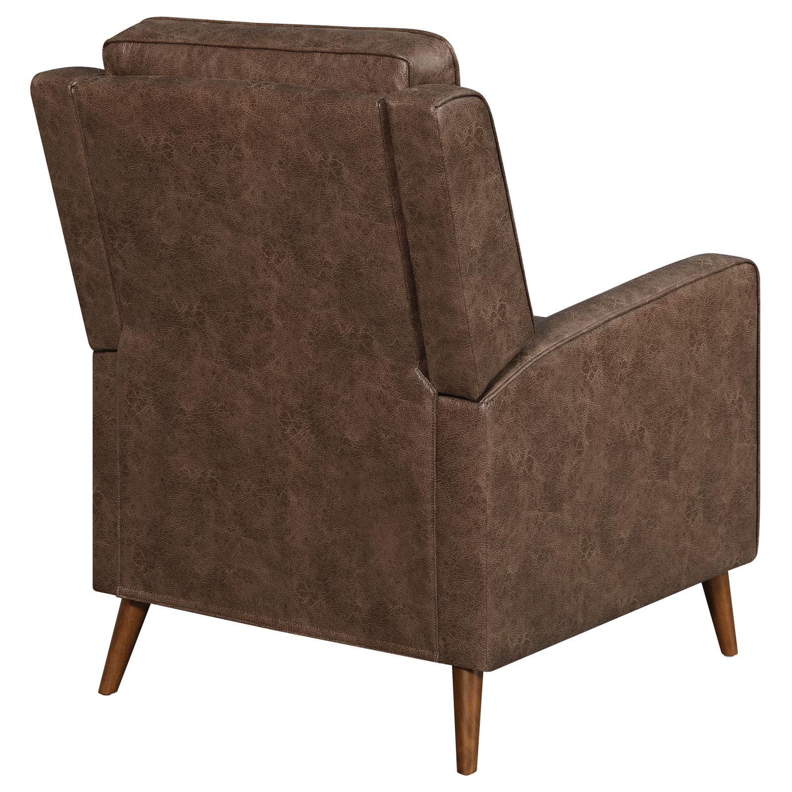 Davidson Fabric Tufted Push Back Recliner