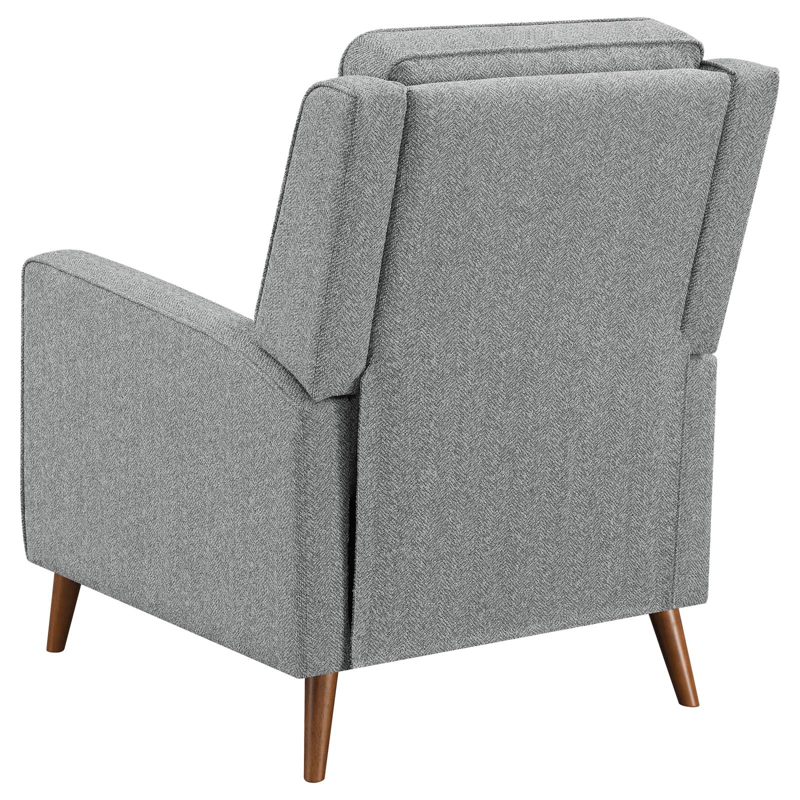 Davidson Fabric Tufted Push Back Recliner