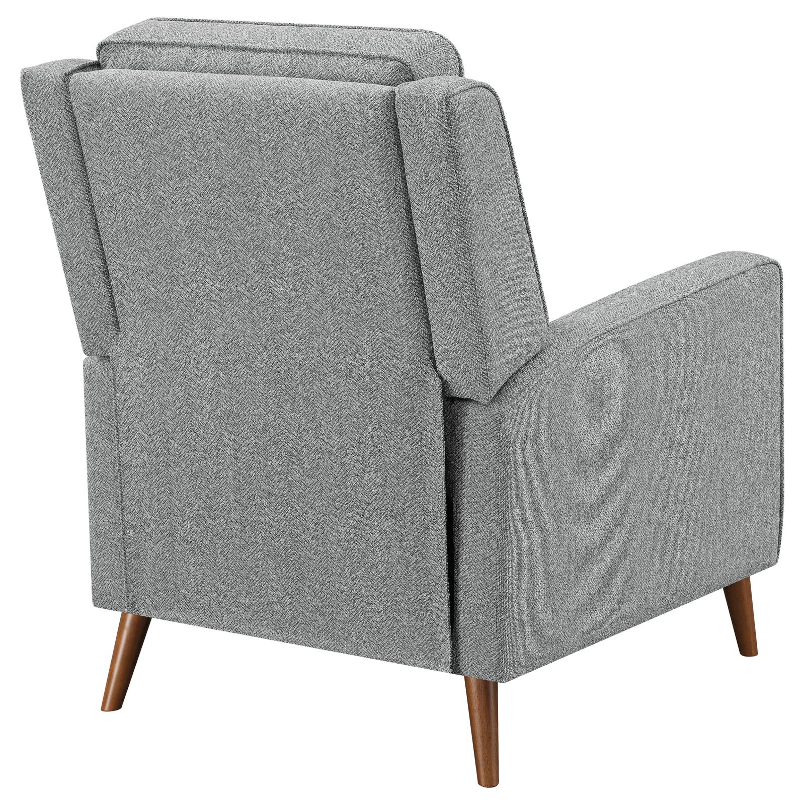 Davidson Fabric Tufted Push Back Recliner