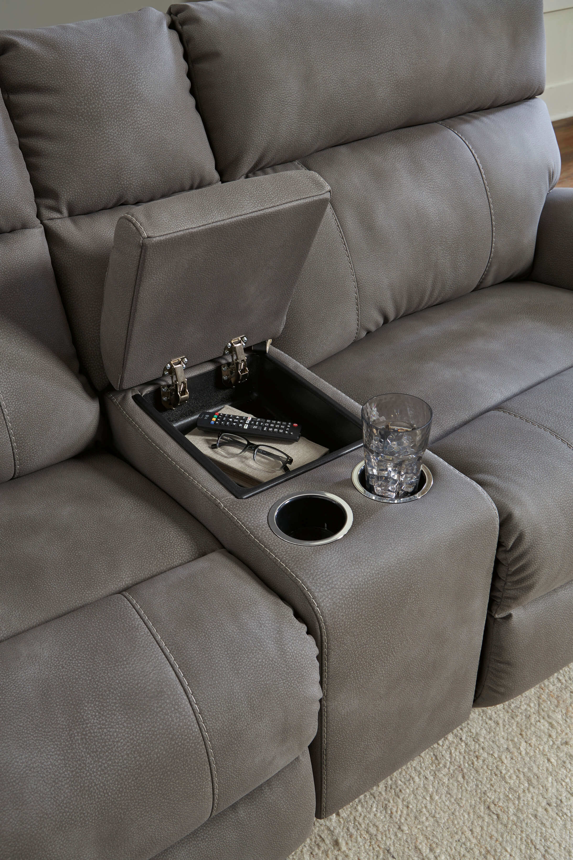 Next-Gen DuraPella 6-Piece Polyester/PU Power Reclining Sectional Sofa