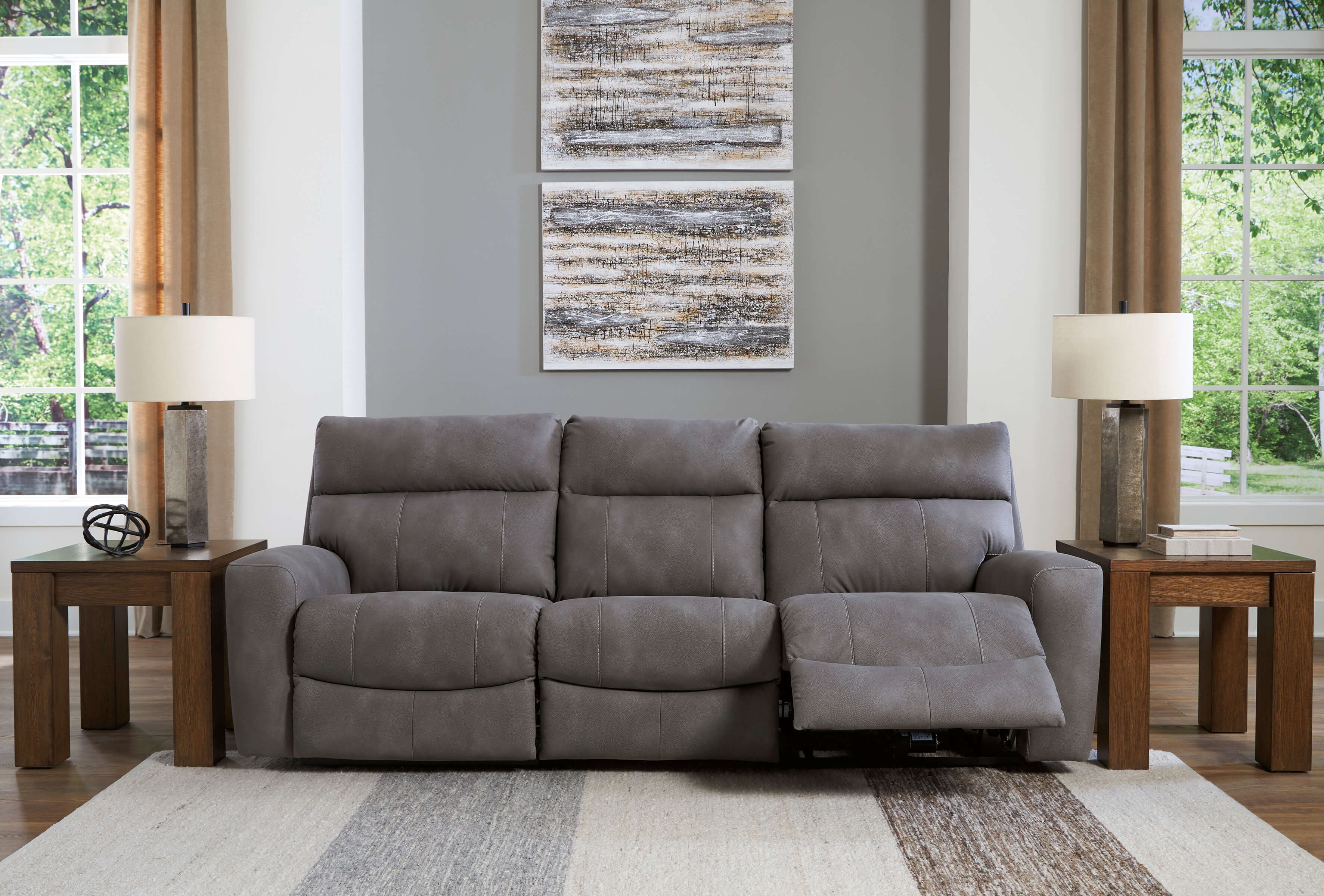 Next-Gen DuraPella 3-Piece Dual Power Reclining Sofa