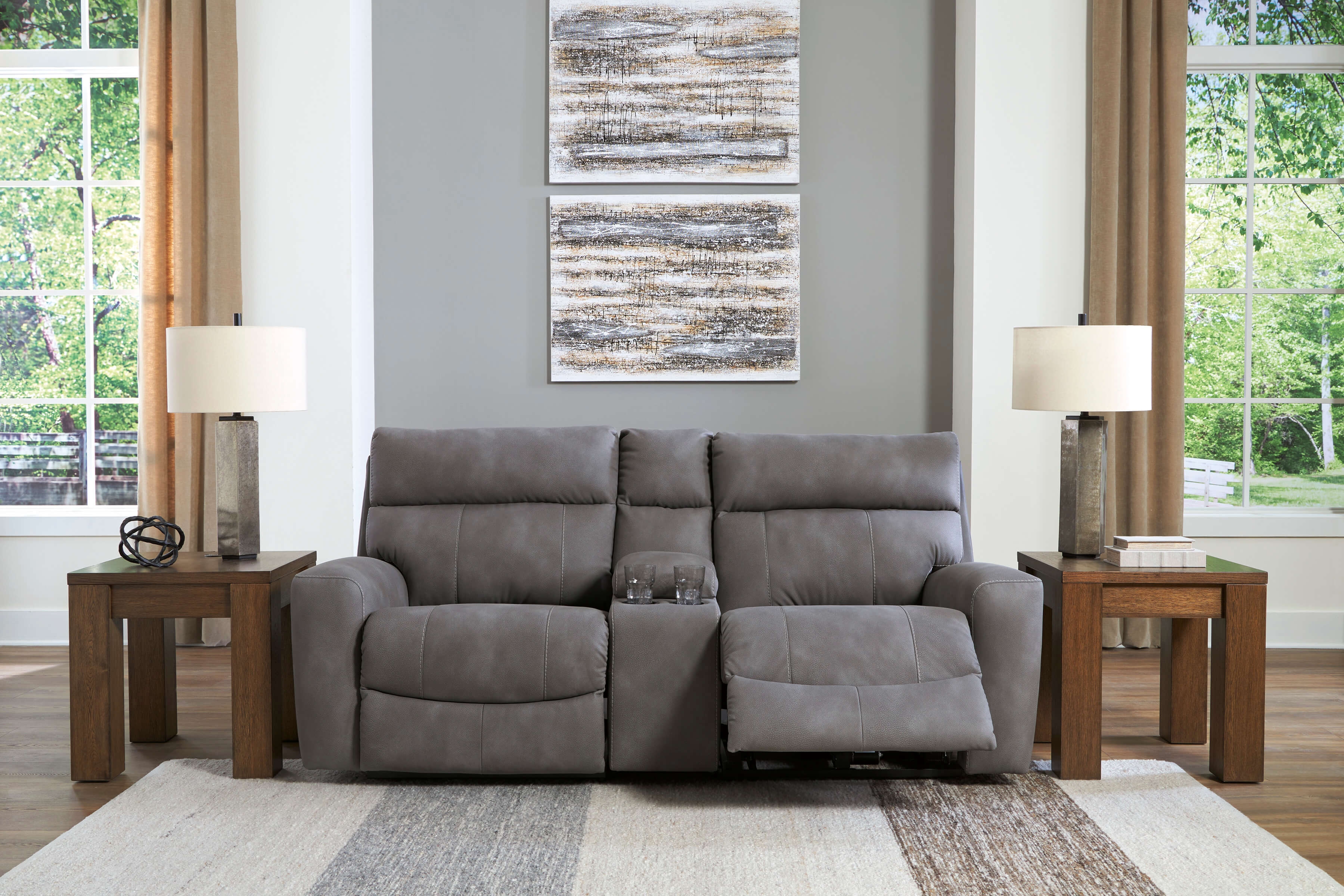Ashley Next-Gen DuraPella 2-Pc Reclining Loveseat