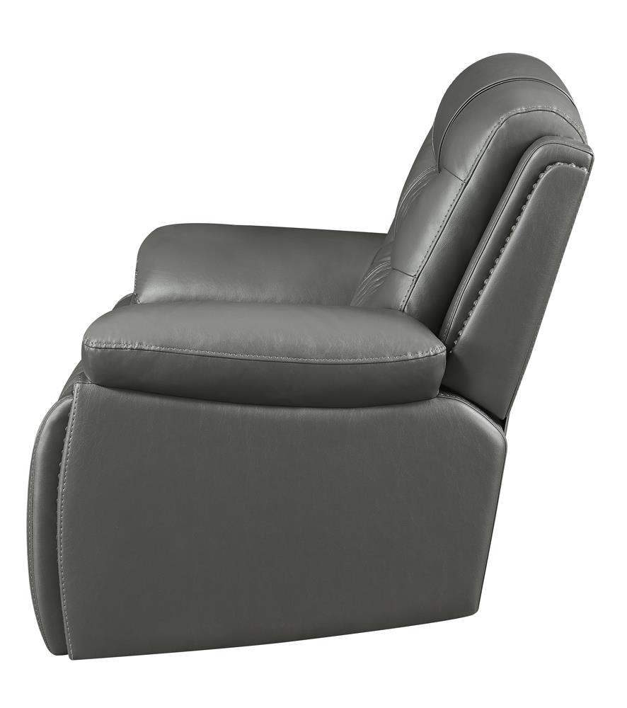 Flamenco Tufted Leatherette Power Living Room Set