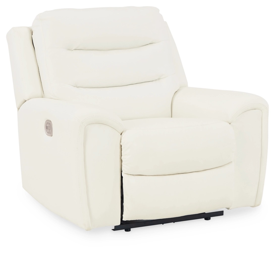 Warlin Faux Leather Power Recliner Chair