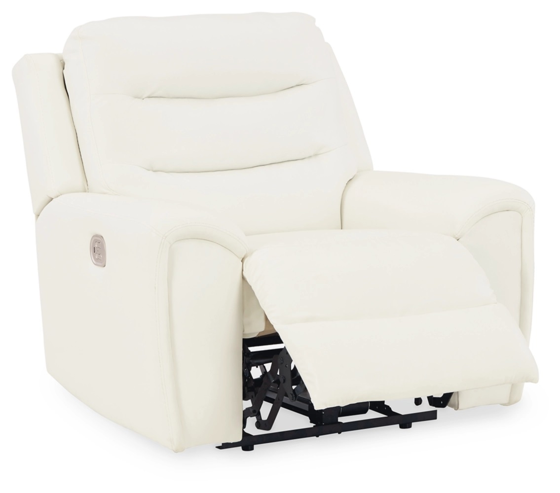 Warlin Faux Leather Power Recliner Chair