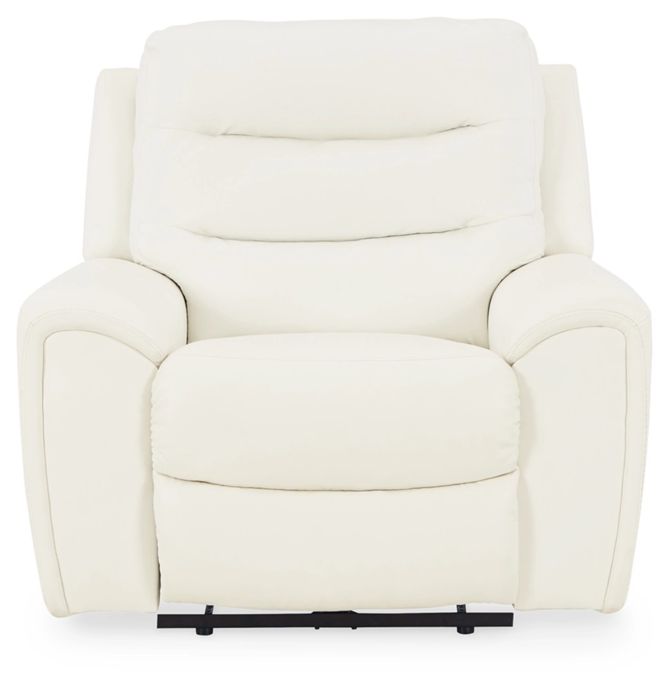 Warlin Faux Leather Power Recliner Chair