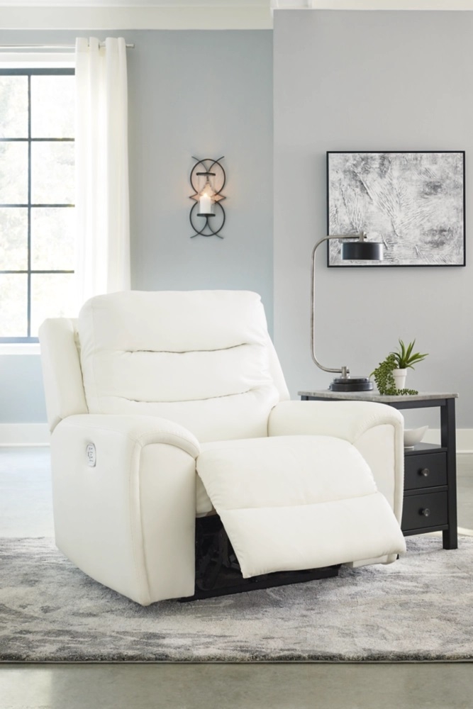 Warlin Faux Leather Power Reclining Living Room Set
