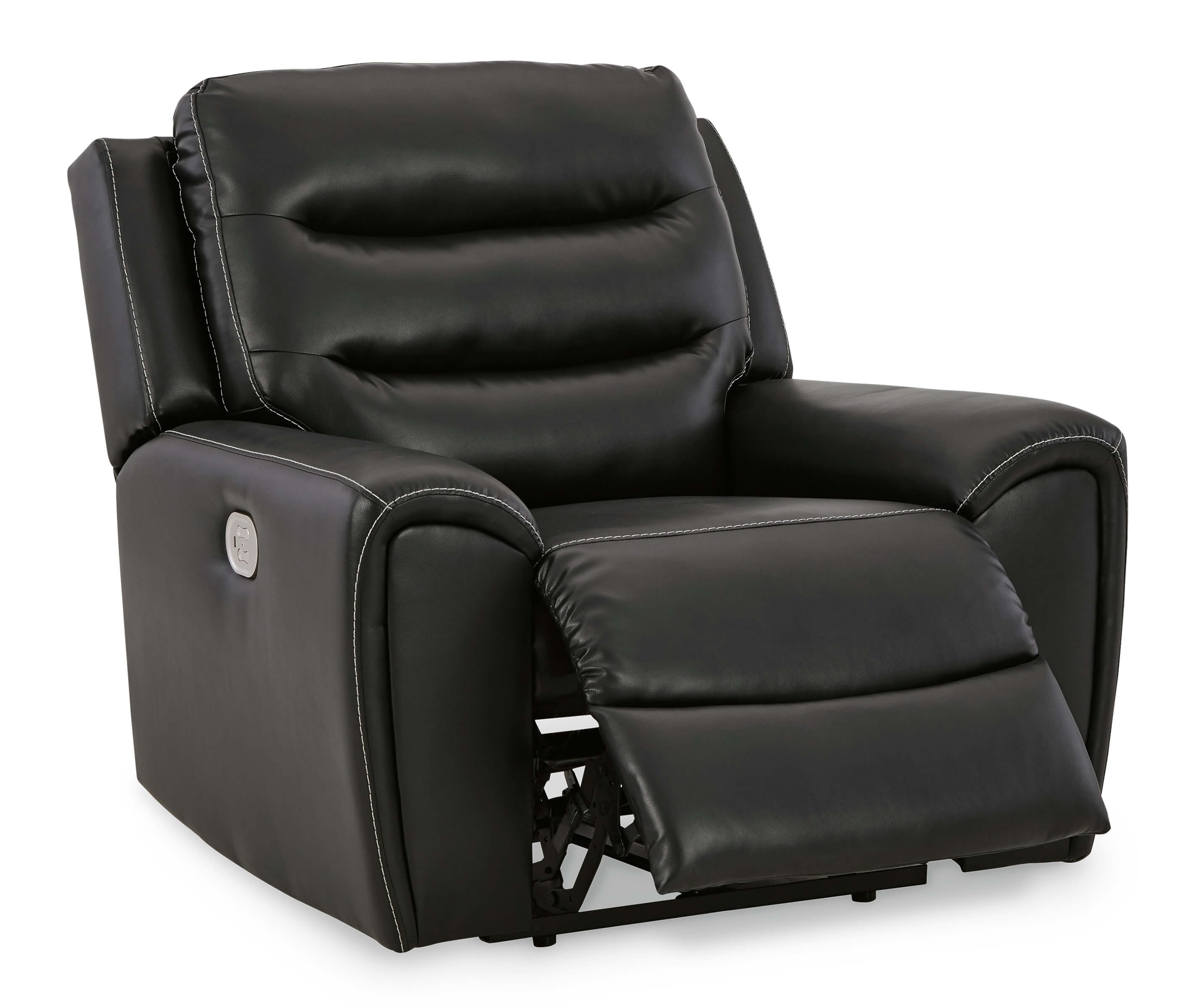 Warlin Faux Leather Power Recliner Chair