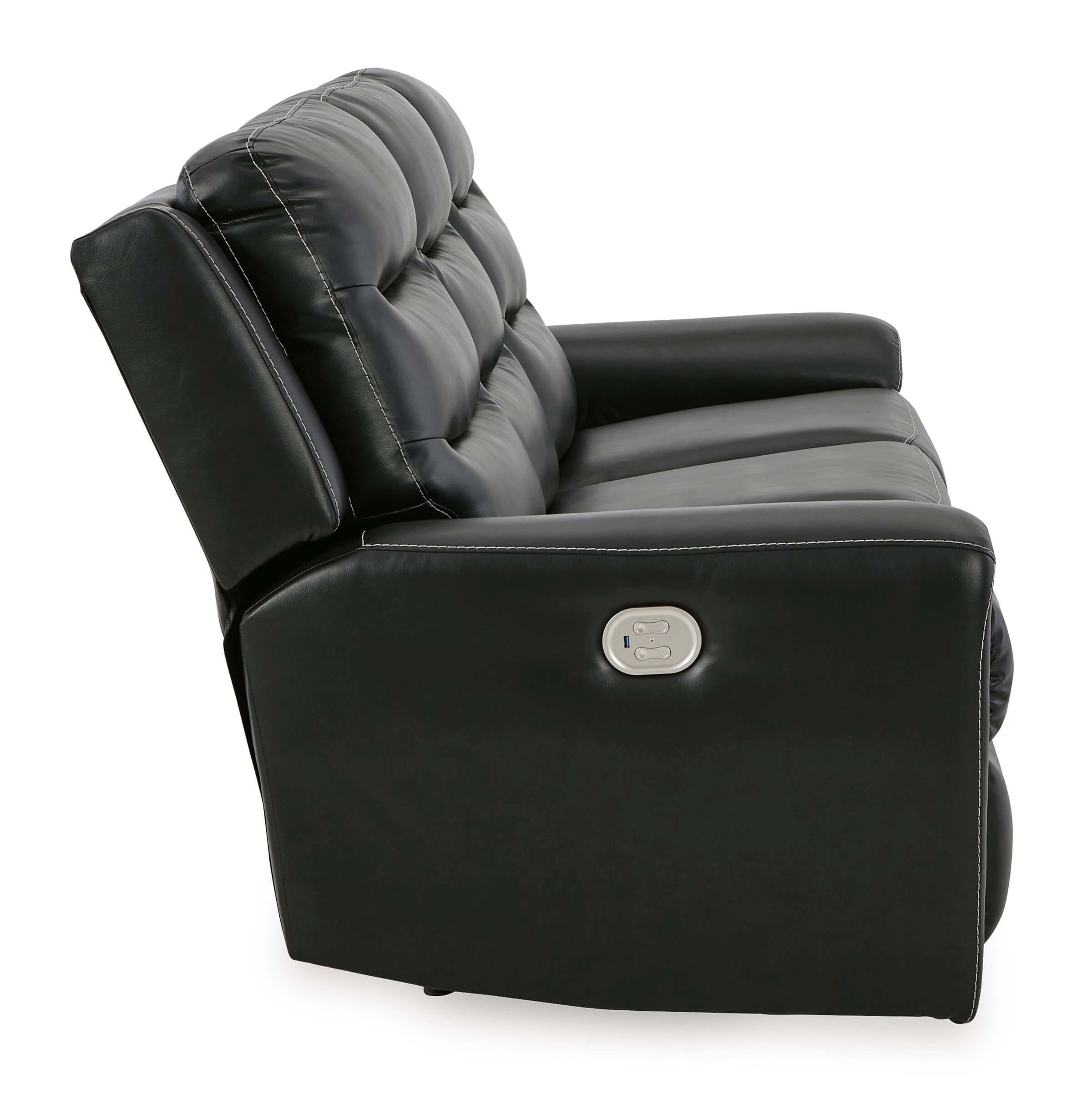 Warlin Faux Leather Power Reclining Sofa