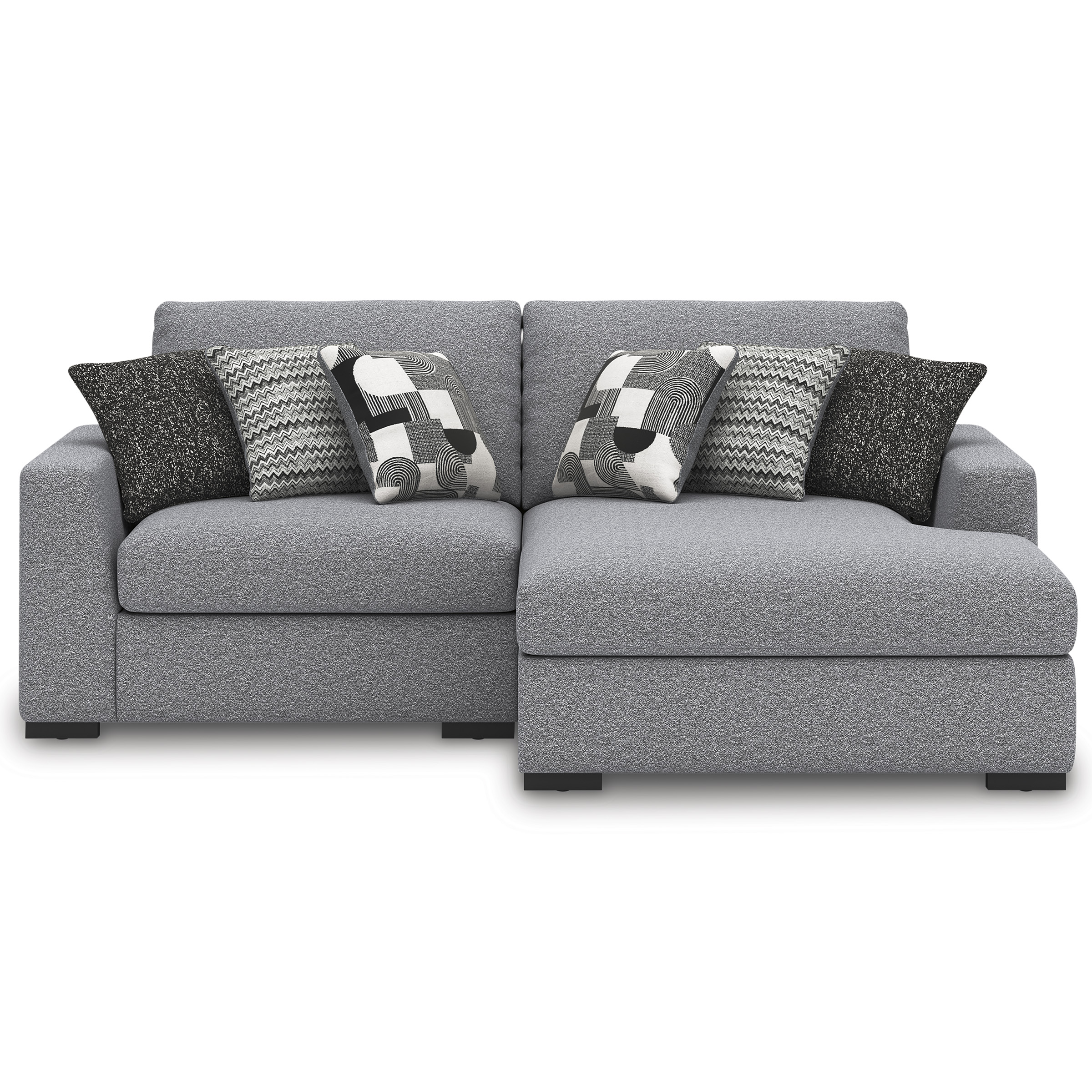 Bealton Fabric 2-Piece Sectional Sofa w/Right Chaise