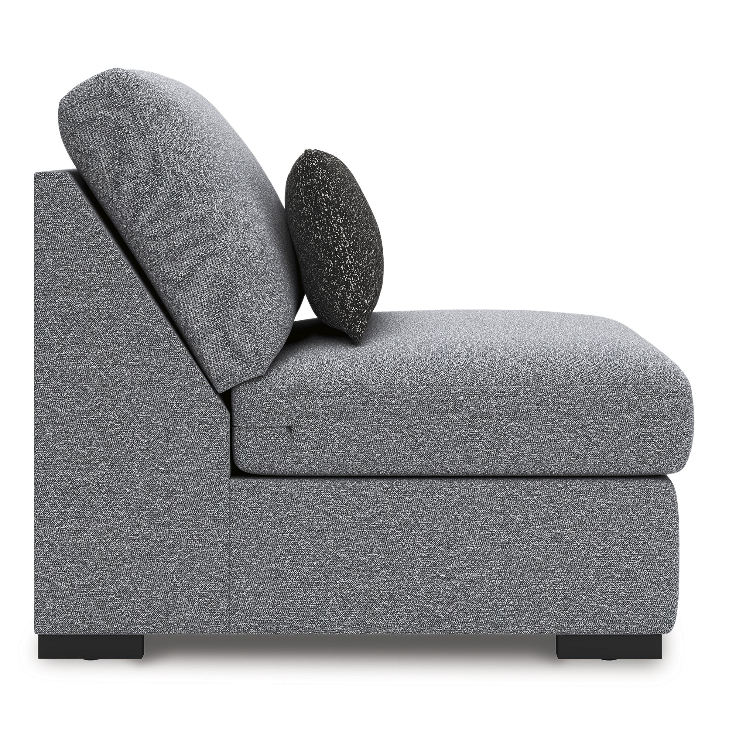 Bealton 3-Piece Fabric Sectional Sofa w/Right Arm Chaise Facing