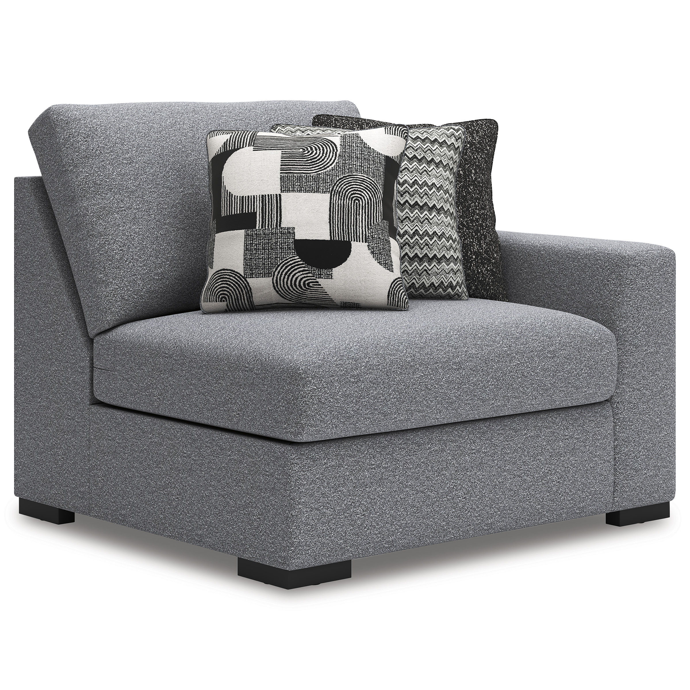Bealton 3-Piece Fabric Sectional Sofa w/Right Arm Chaise Facing