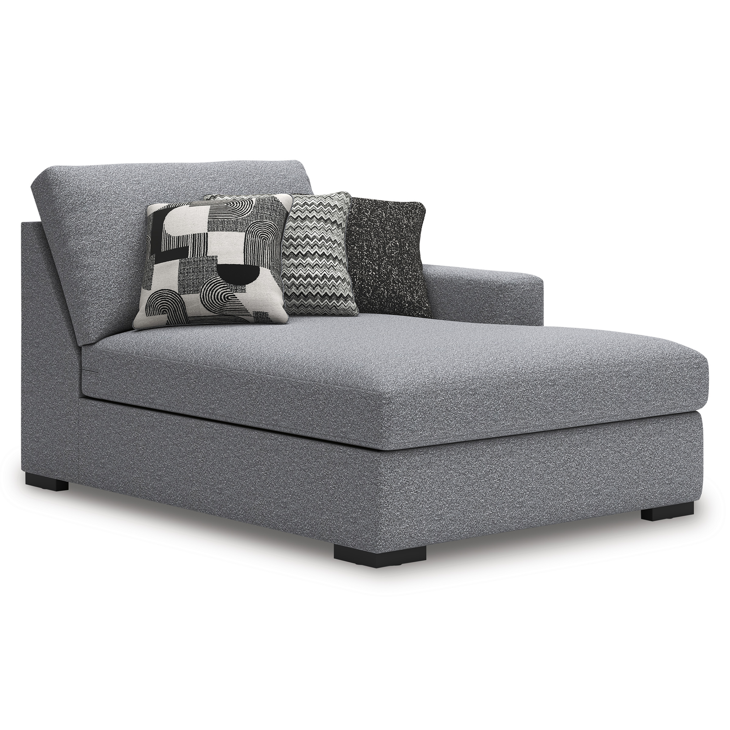 Bealton 4-Piece Fabric L-Shaped Sectional Sofa w/Right Chaise
