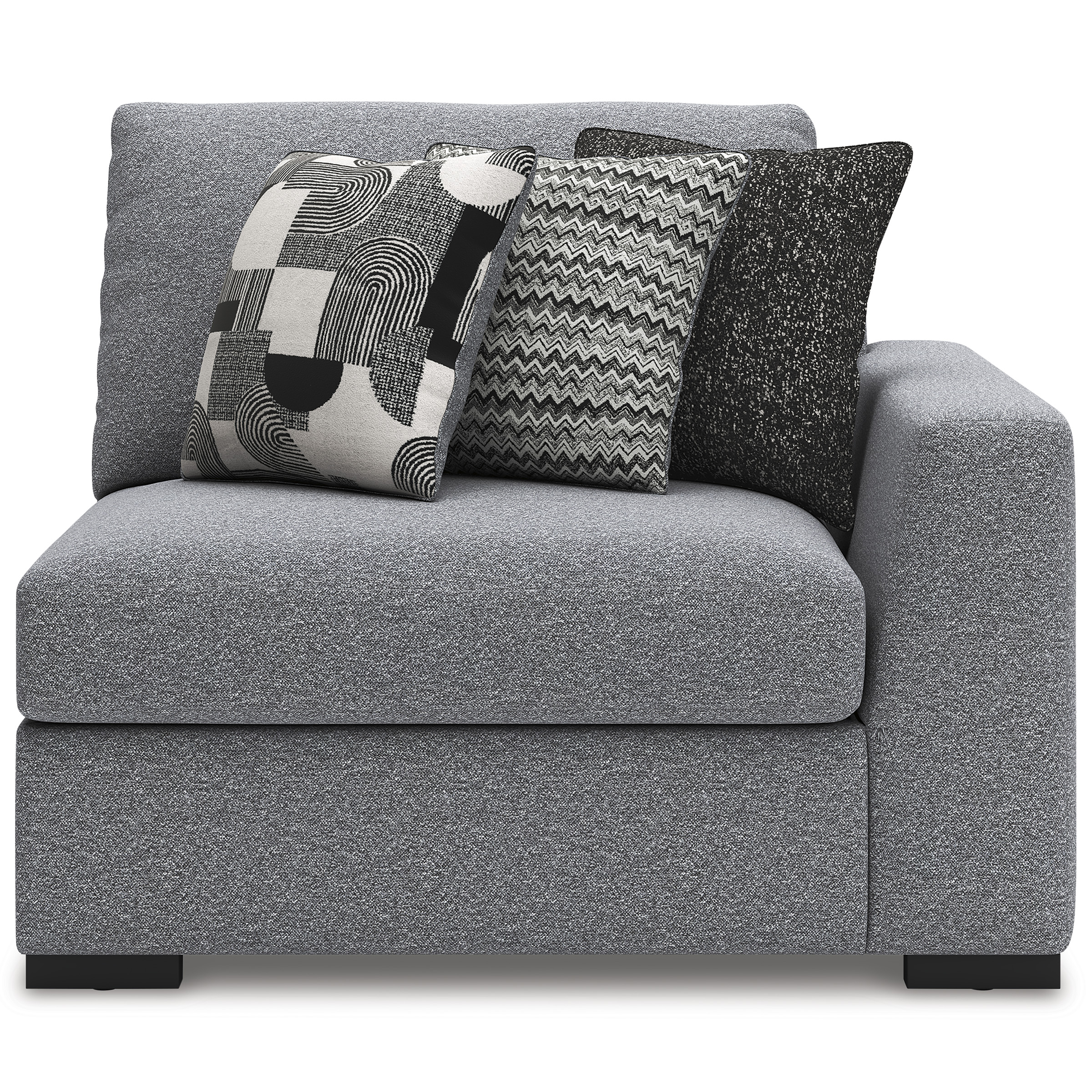 Bealton 4-Piece Fabric L-Shaped Sectional Sofa w/Right Chaise