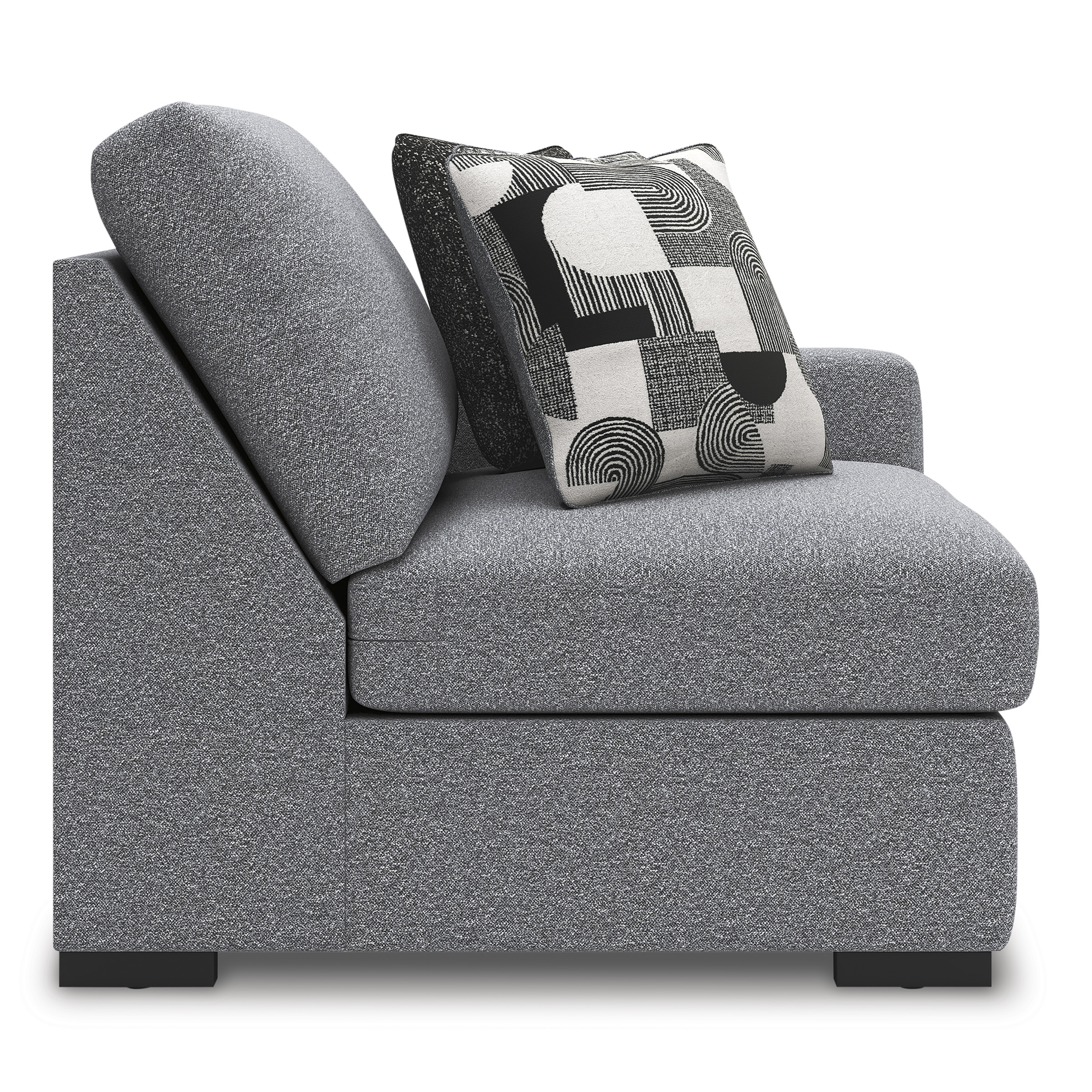 Bealton 5-Piece Fabric U-Shaped Sectional Sofa w/Left Chaise