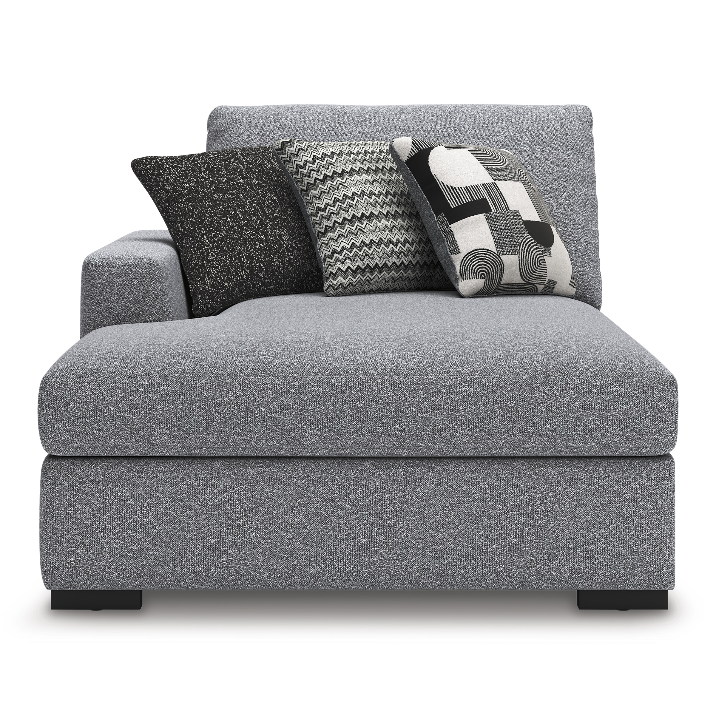 Bealton Fabric 4-Piece Sectional Sofa w/Double Chaise