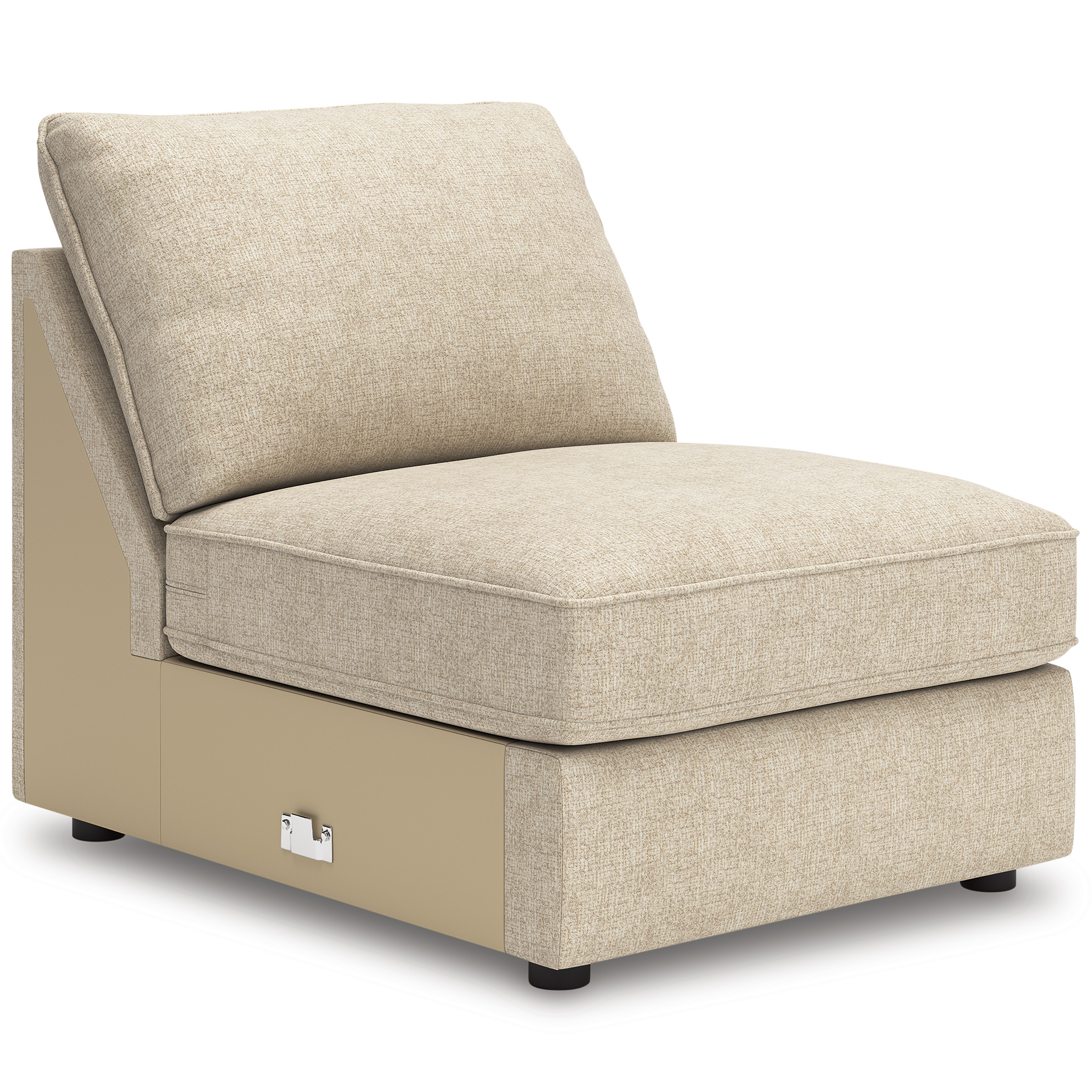 Seyler 3-Piece Fabric L-Shaped Sectional Sofa