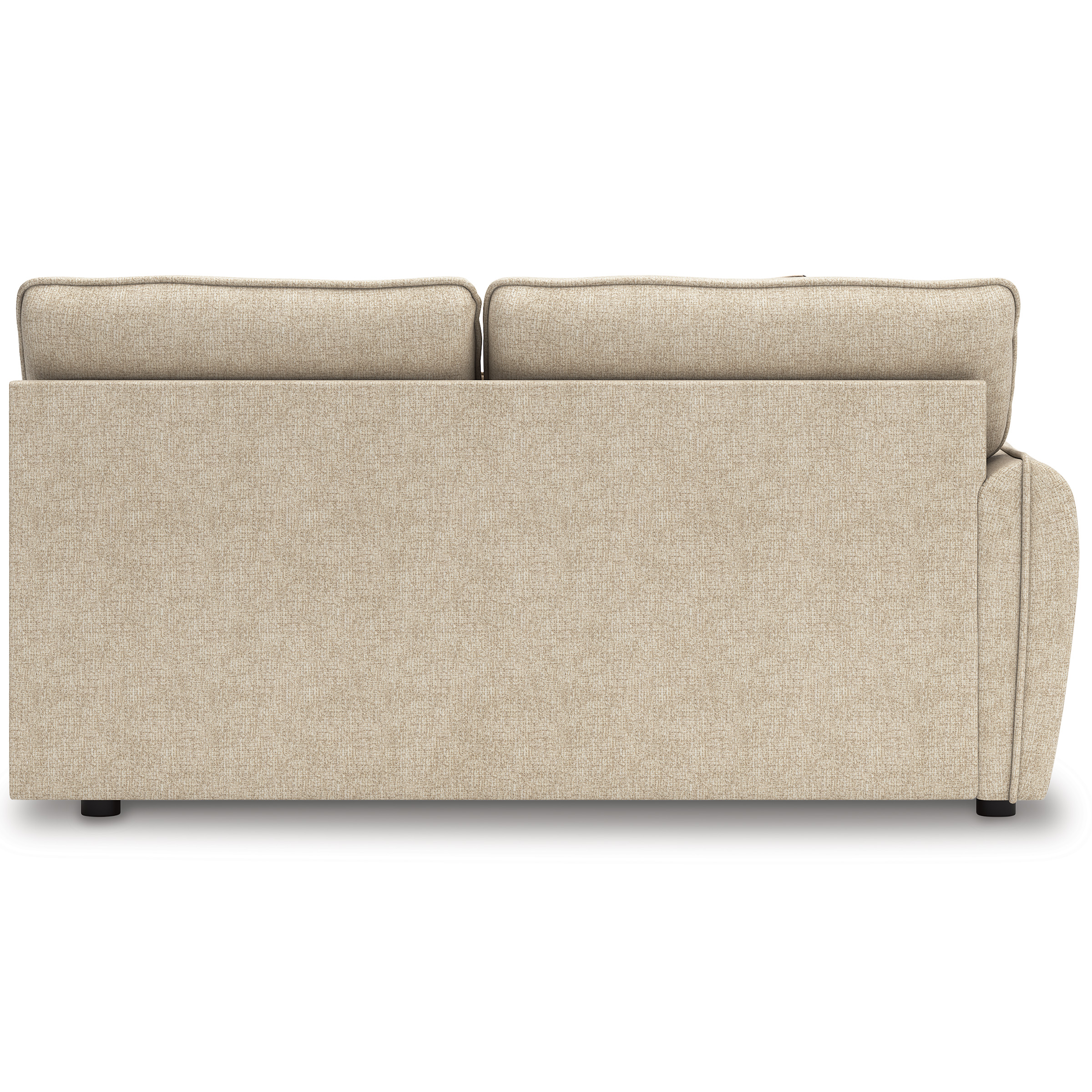 Seyler 4-Piece Fabric L-Shaped Sectional Sofa