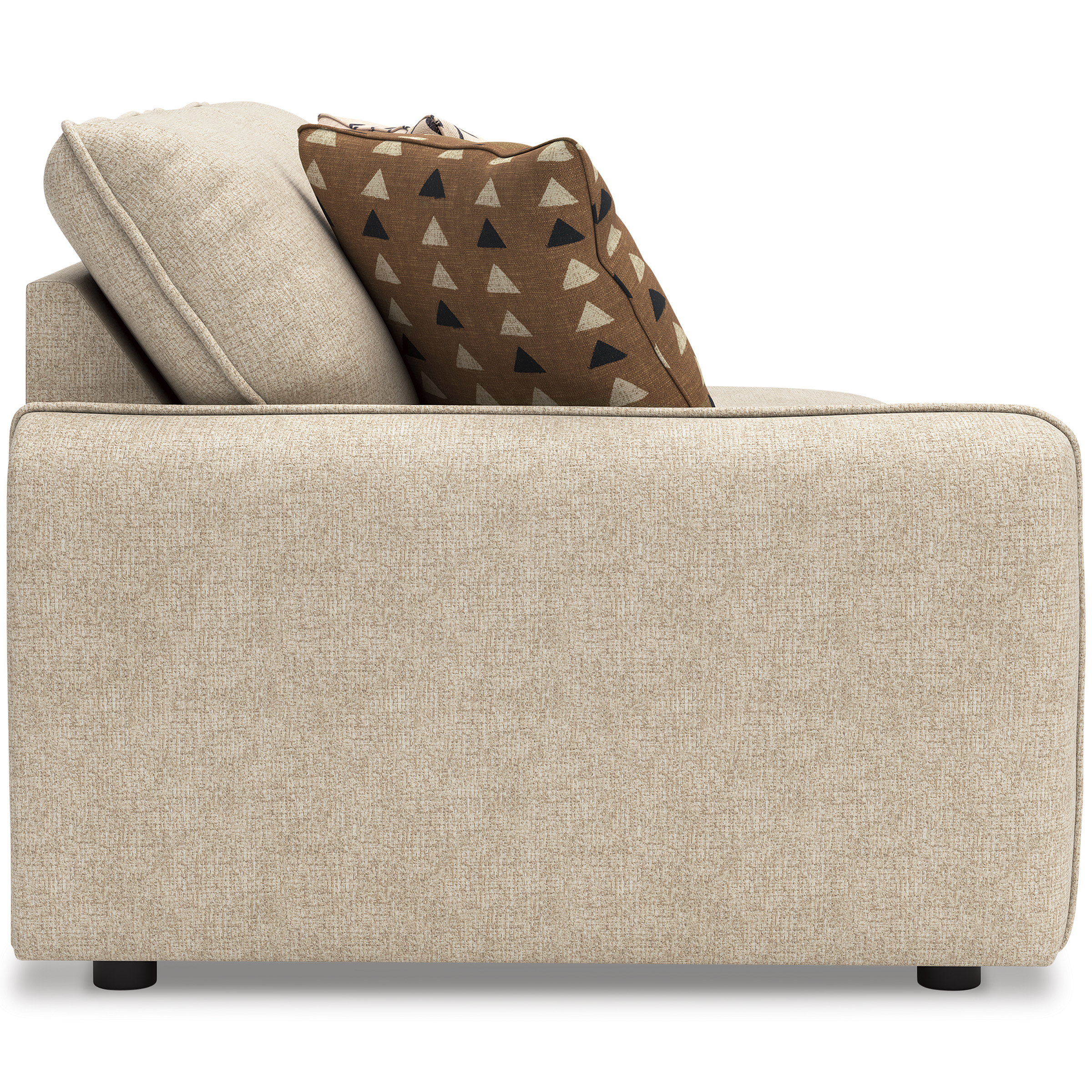 Seyler 4-Piece Fabric L-Shaped Sectional Sofa