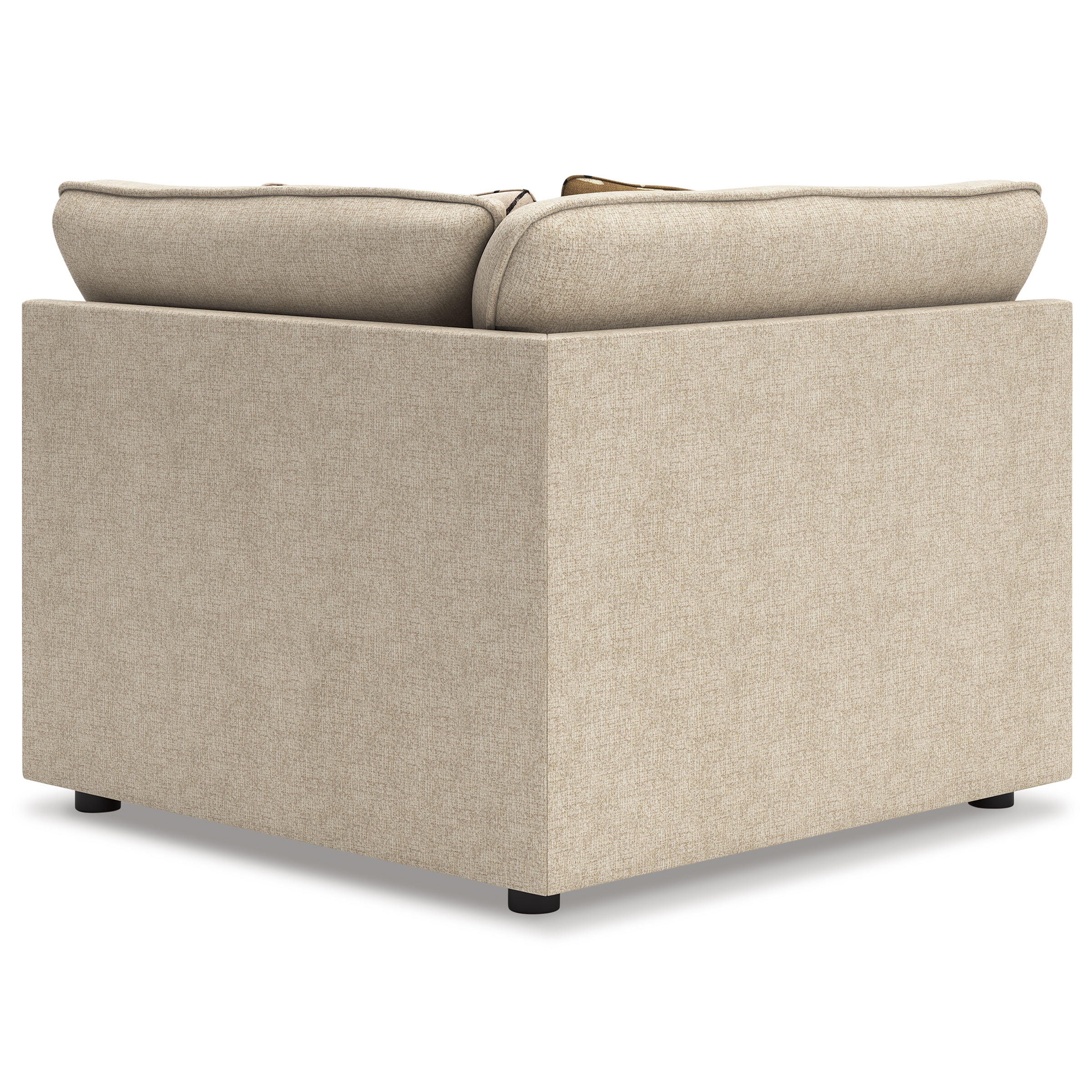 Seyler 4-Piece Fabric L-Shaped Sectional Sofa