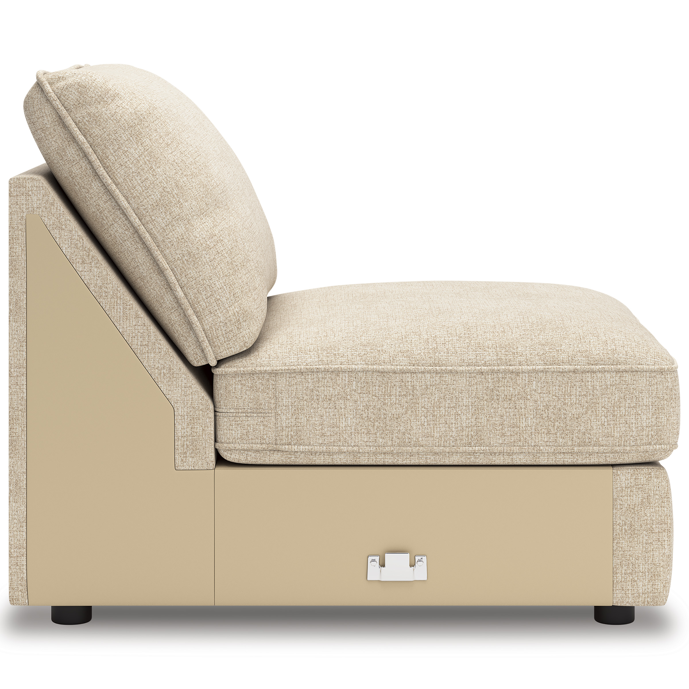 Seyler 4-Piece Fabric L-Shaped Sectional Sofa