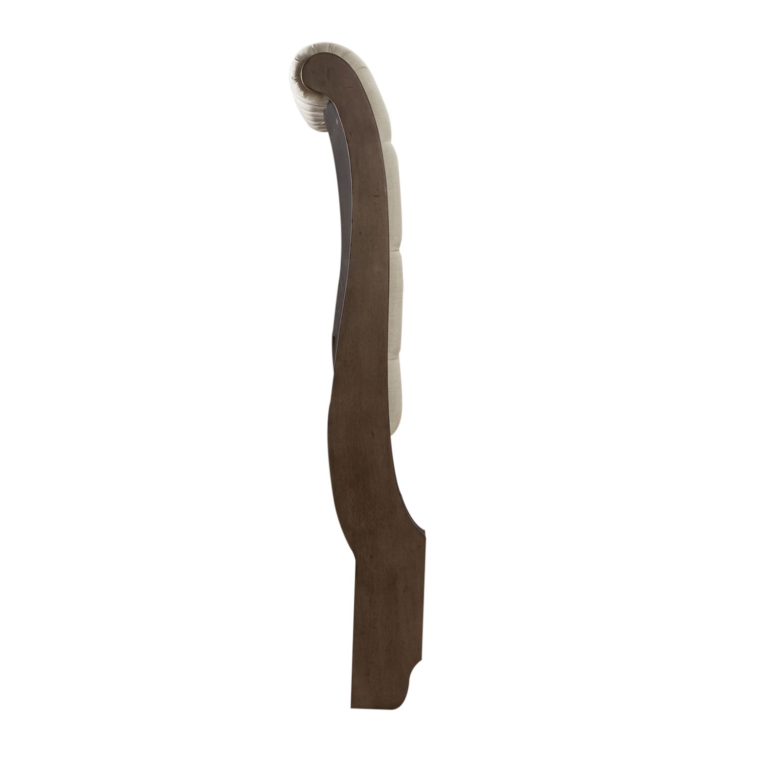 Americana Farmhouse Linen Sleigh Wood Bedroom Set