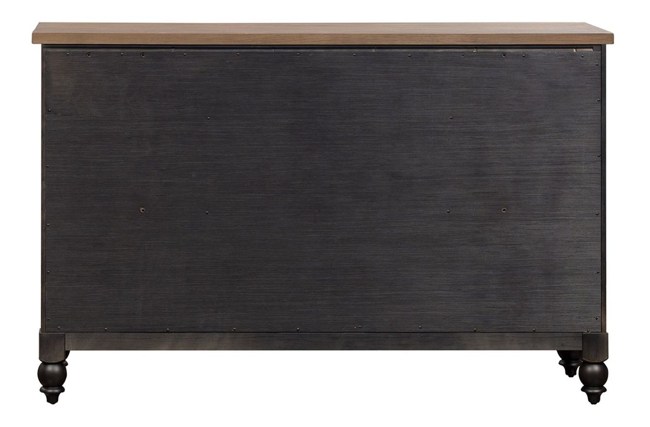 Americana Farmhouse Wood 9-Drawer Dresser