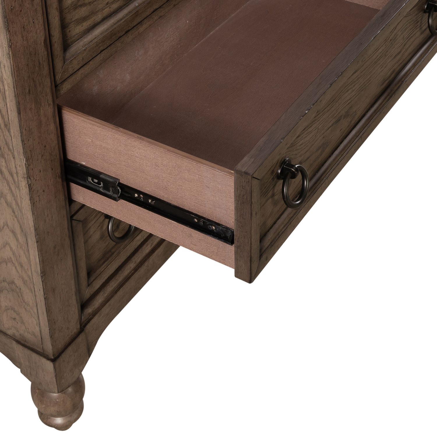 Americana Farmhouse Queen Shelter Platform Bedroom Set