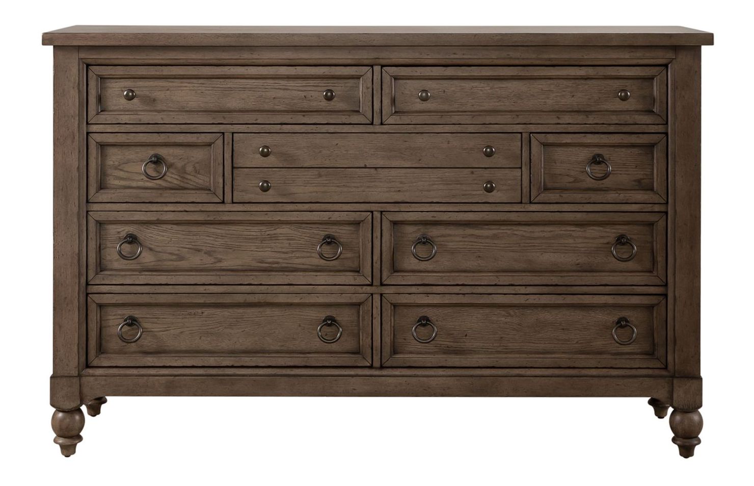 Americana Farmhouse Queen Shelter Platform Bedroom Set