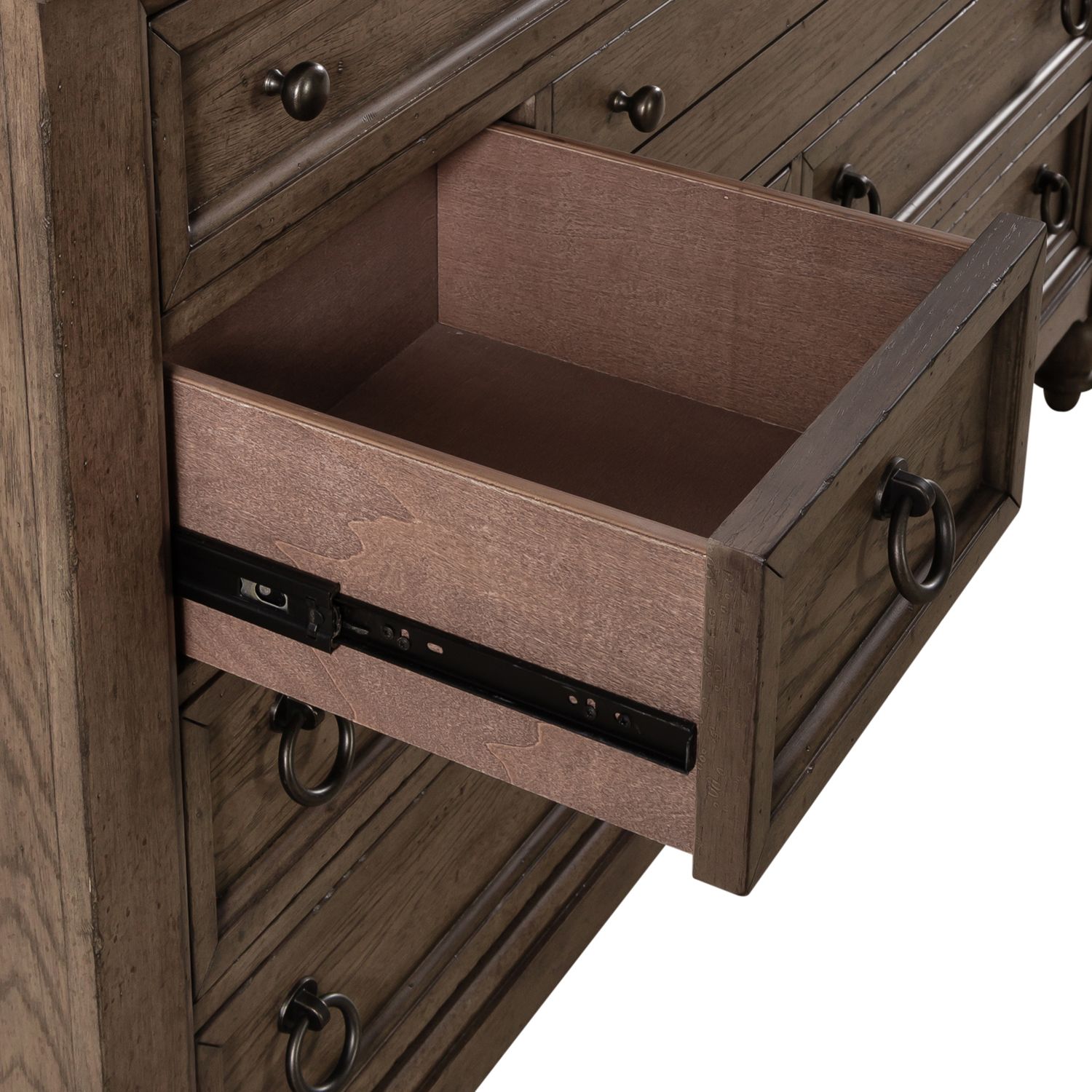 Americana Farmhouse 9-Drawer Dresser | Solid Wood | Sohomod