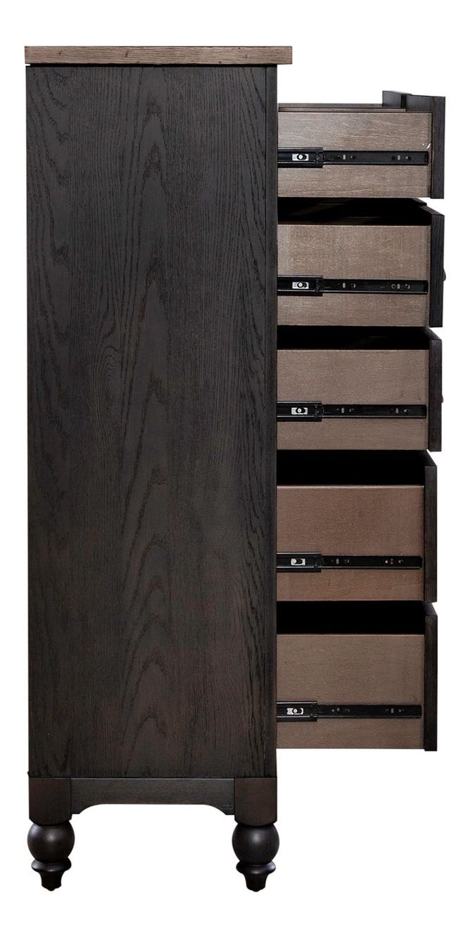 Americana Farmhouse Wood 12-Drawer Chesser