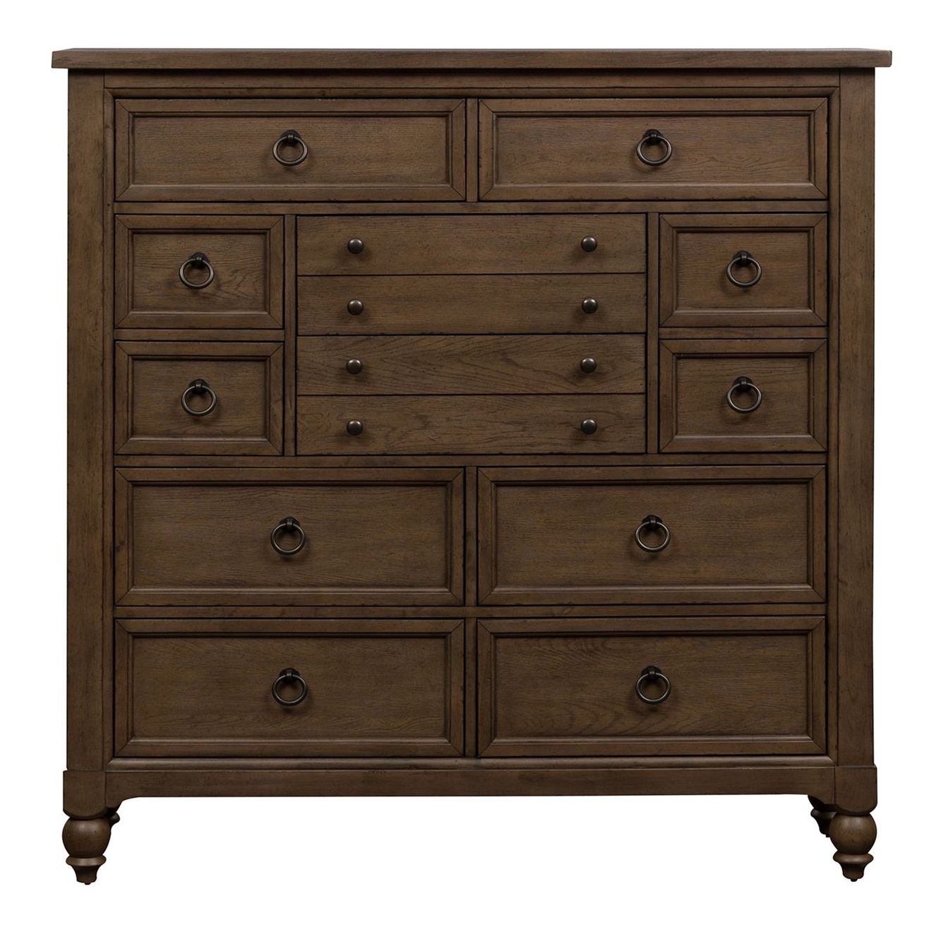 Americana Farmhouse 12-Drawer Wood Chesser | Liberty Furniture