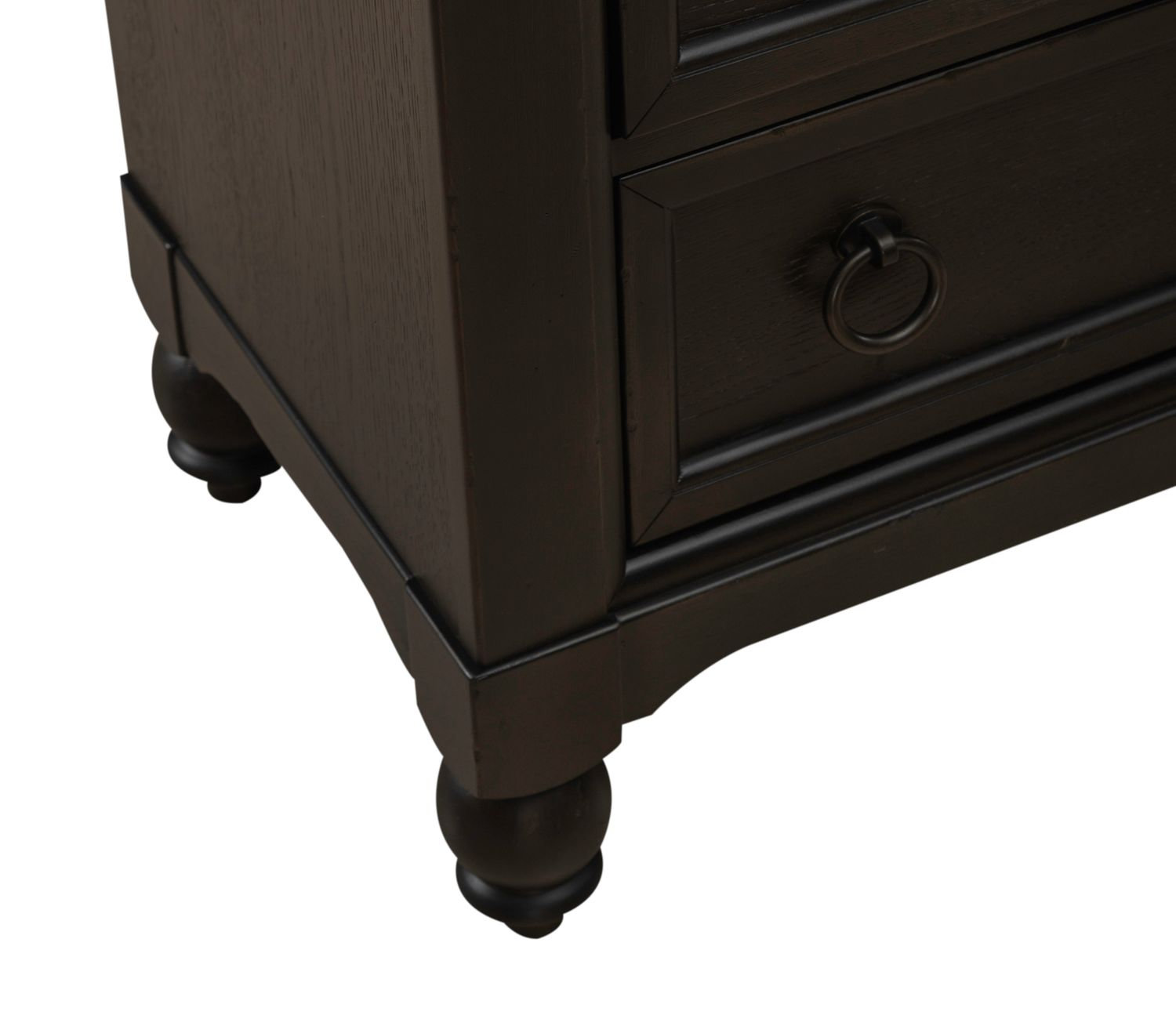 Americana Farmhouse Wood 5-Drawer Chest