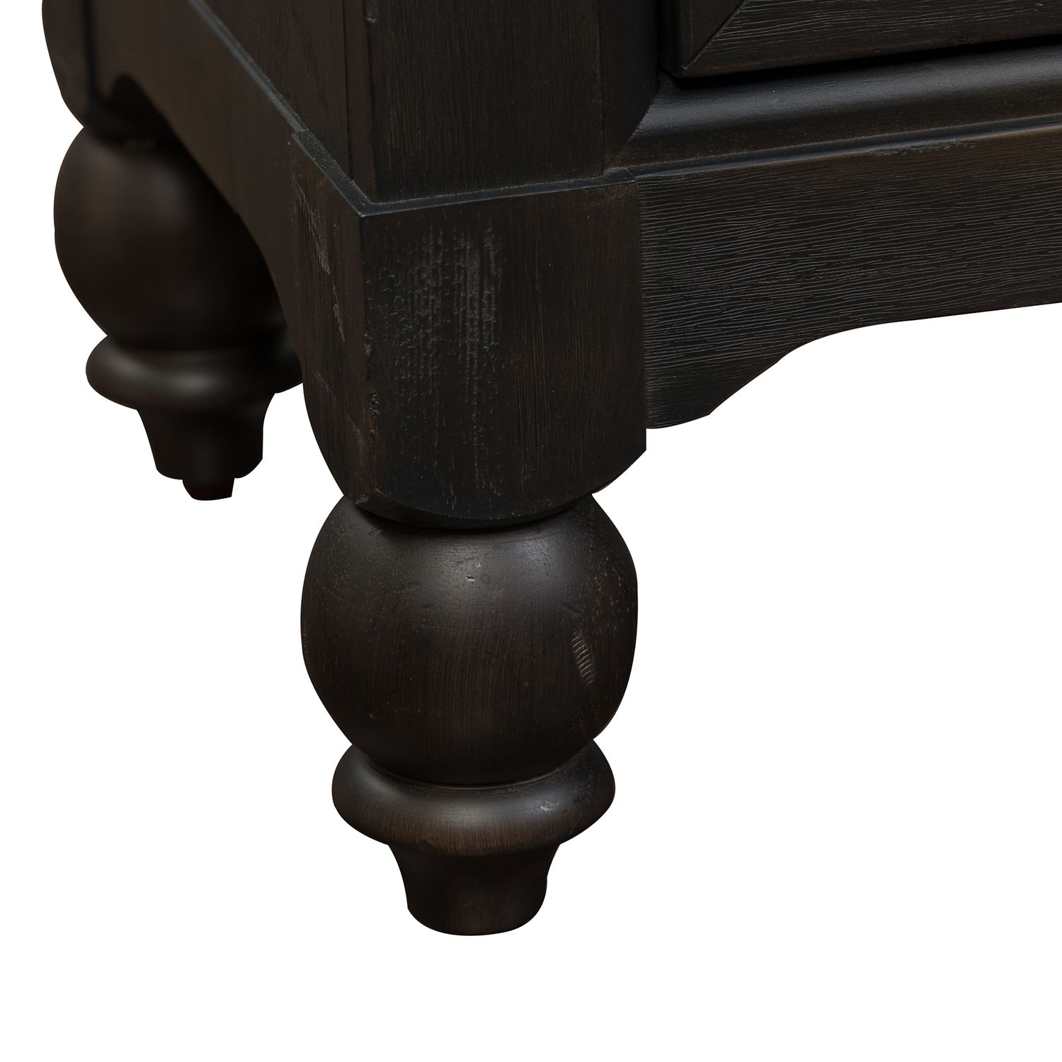 Americana Farmhouse Linen Sleigh Wood Bedroom Set