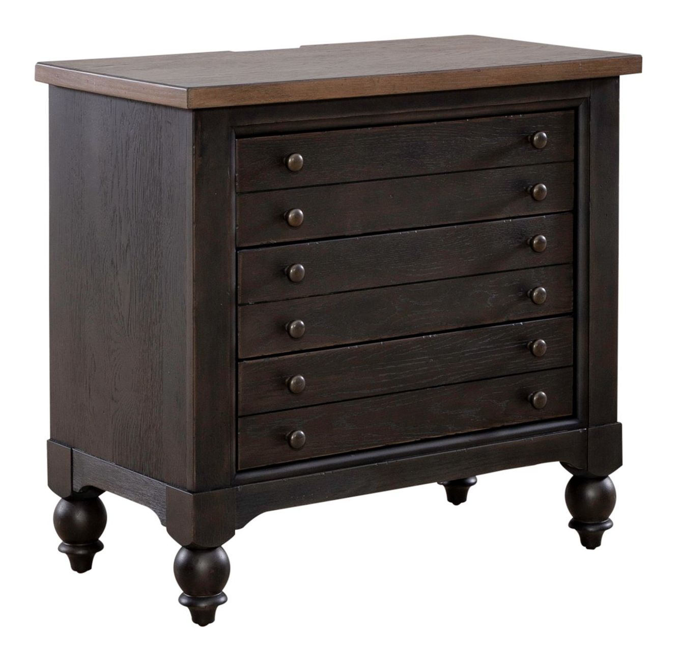 Americana Farmhouse Queen Shelter Platform Bedroom Set