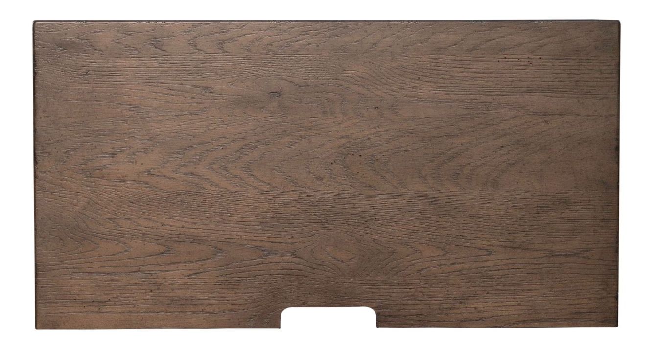 Americana Farmhouse Wood 3-Drawer Bedside Chest w/Charging Station