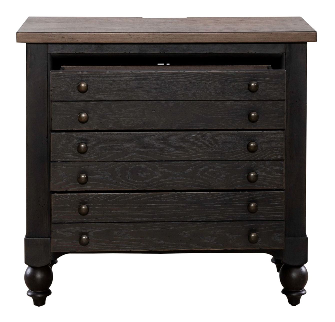 Americana Farmhouse Queen Shelter Platform Bedroom Set