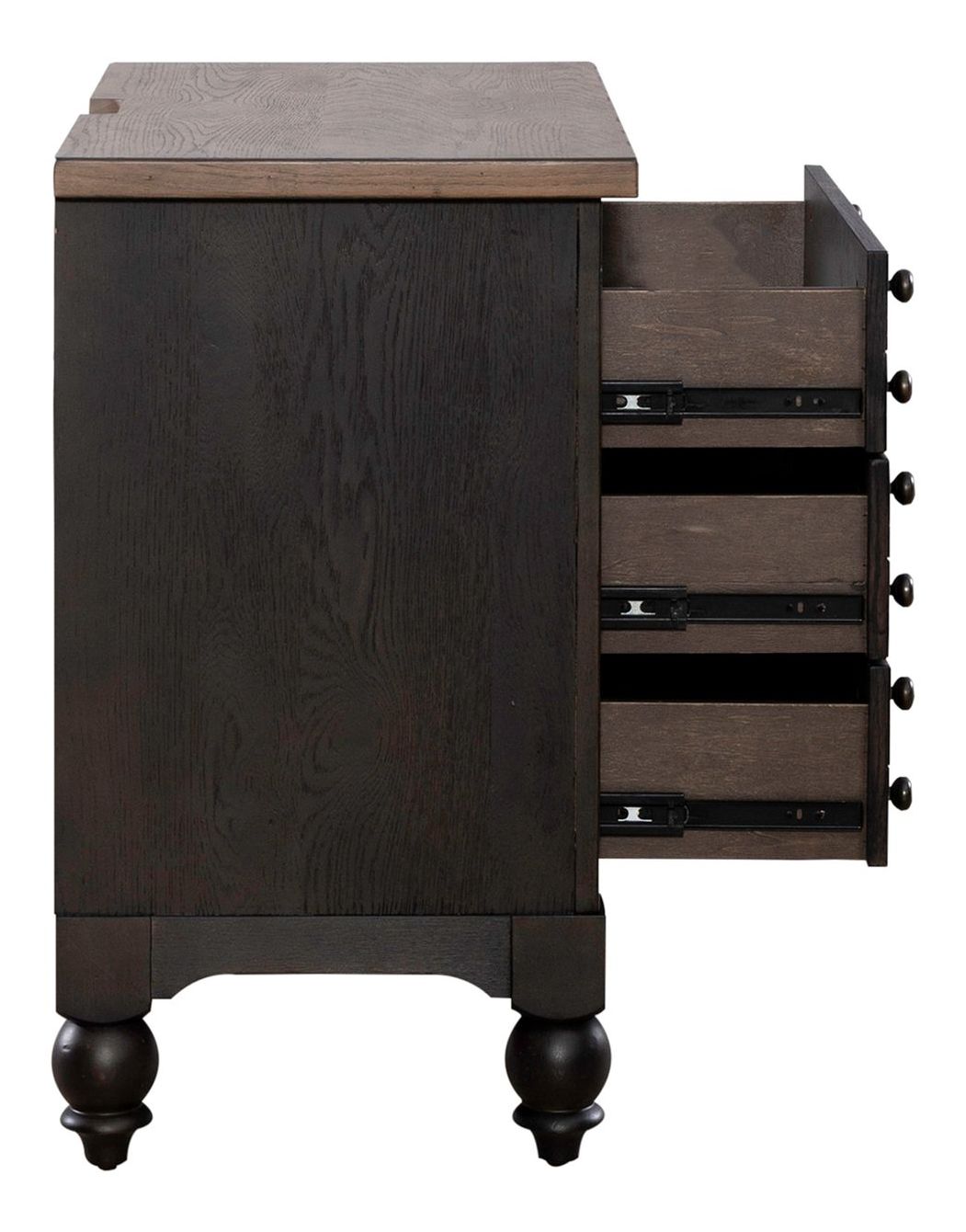 Americana Farmhouse Queen Shelter Platform Bedroom Set