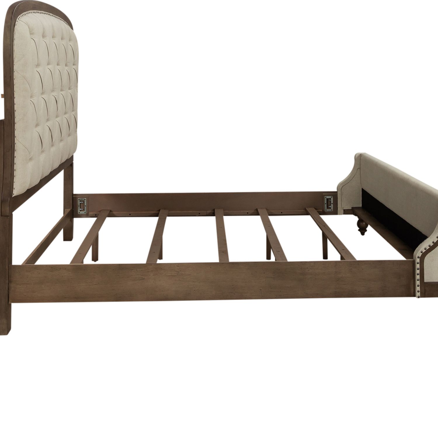 Americana Farmhouse Queen Shelter Platform Bedroom Set
